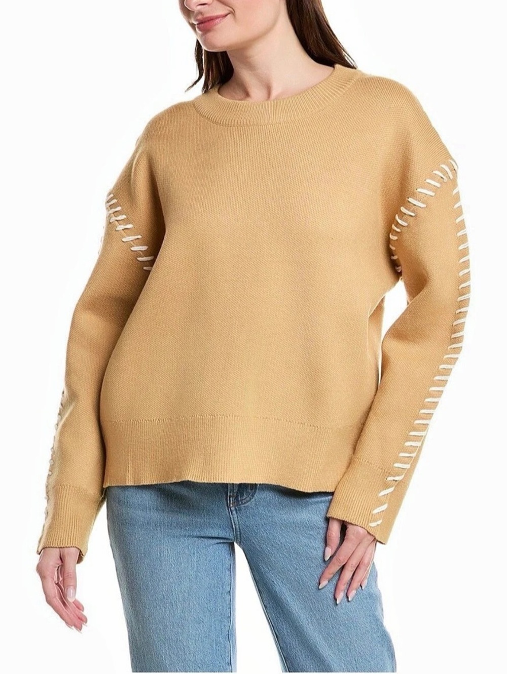 English Factory Whipstitch Sweater